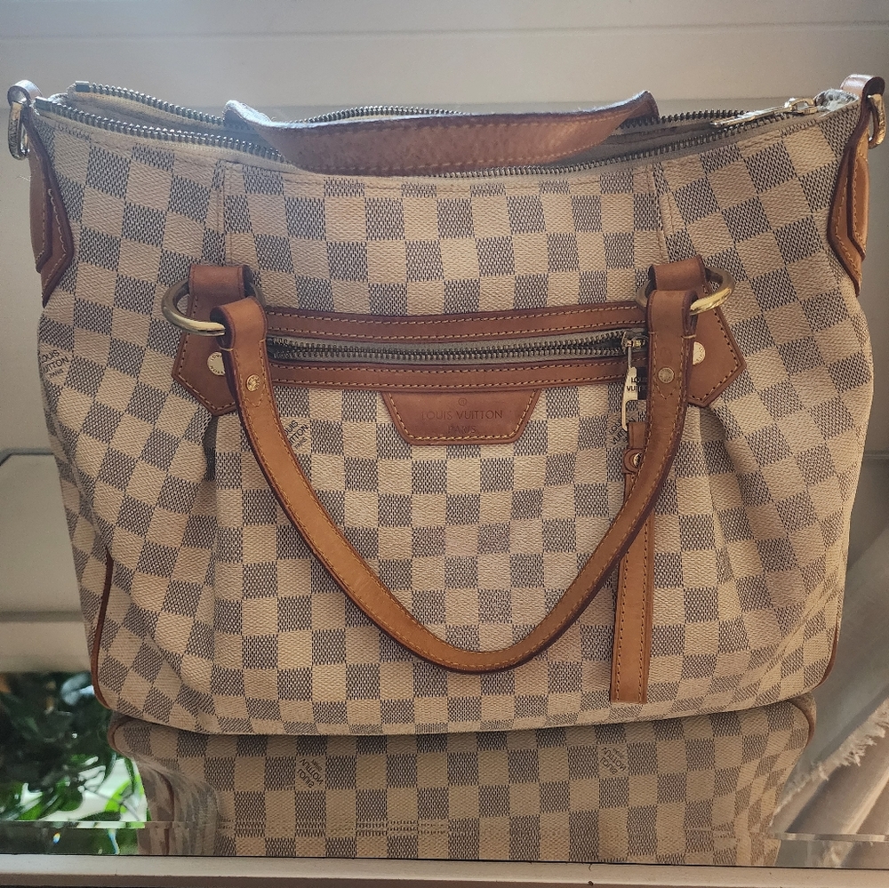 Louis Vuitton Damier Azur Evora GM